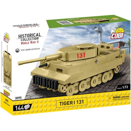 Cobi - Historical Collection - World War II - Tiger I 131 1:72 3095